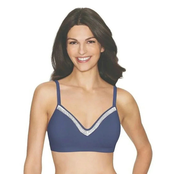3X Hanes G199 Smoothtec Foam Wireless Bra NWT - Picture 5 of 6